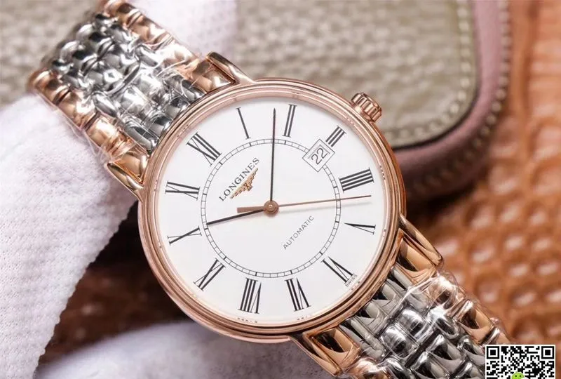 Longines Presence L4.921.1.11.7 RM Factory 1:1 Best Edition Replica Watch Stainless Steel Bezel